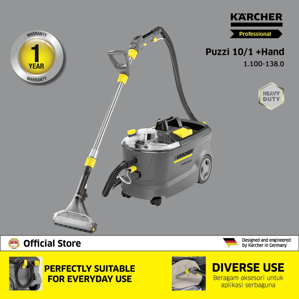 Jual Karcher Puzzi 10/1 + Hand *EU 1250w Carpet Cleaner Shopee Indonesia