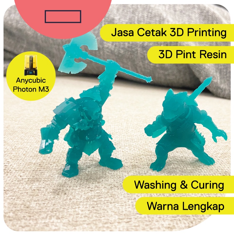 Jual Jasa 3D Print Resin Custom | Cetak 3 Dimensi Bahan Resin | Shopee ...