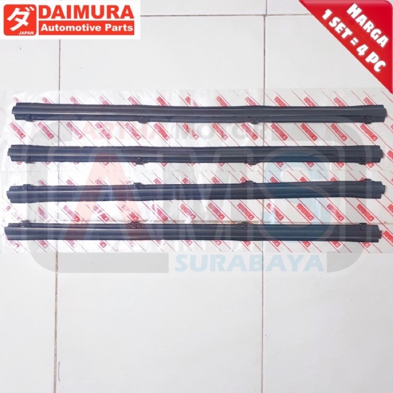 Jual Karet Pelipit List Lis Kaca Weather Strip Kijang New Kapsul Depan