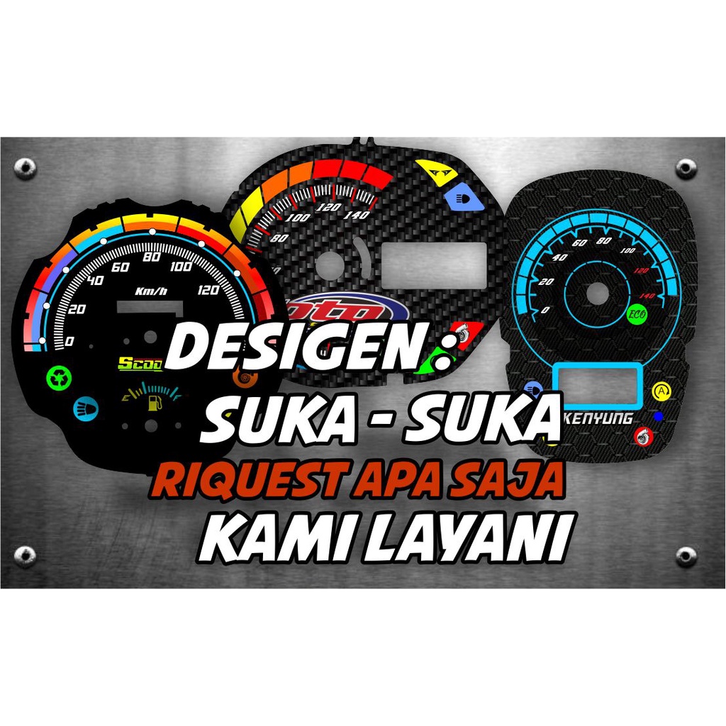 Jual speedometer custom by riquest | Shopee Indonesia