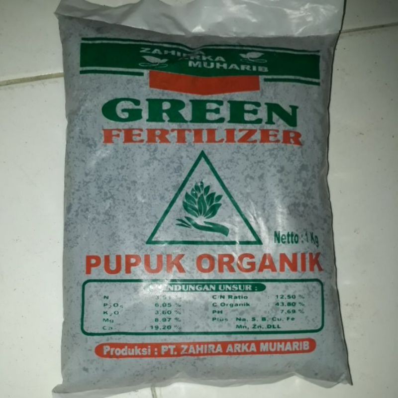 Jual Pupuk Organik Kompos Kg Green Fertilizer Teruji Dan Terbukti