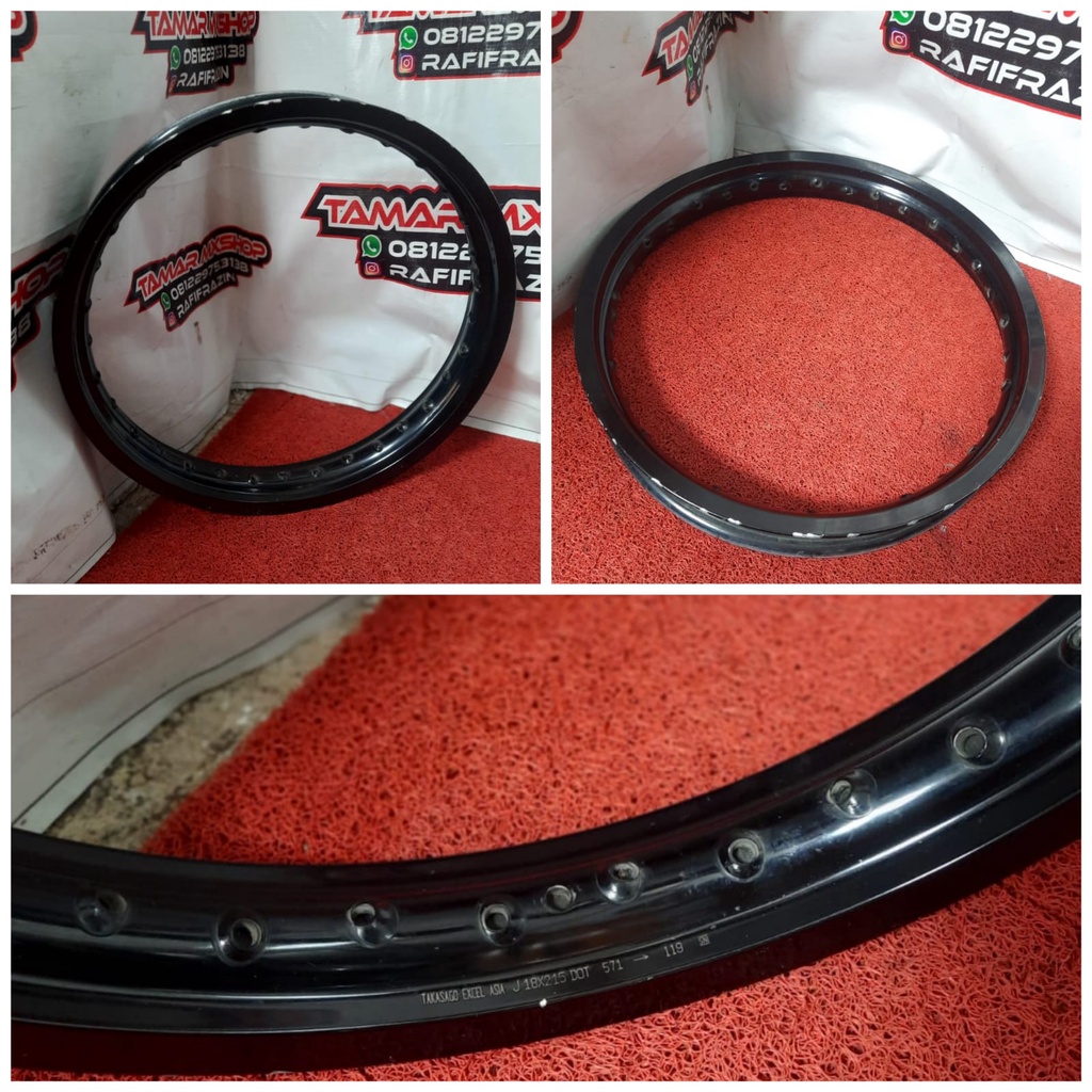 Jual Velg Takasago Excel Asia Copotan Ori CRF 150 Hole 32 Belakang Aja Shopee Indonesia