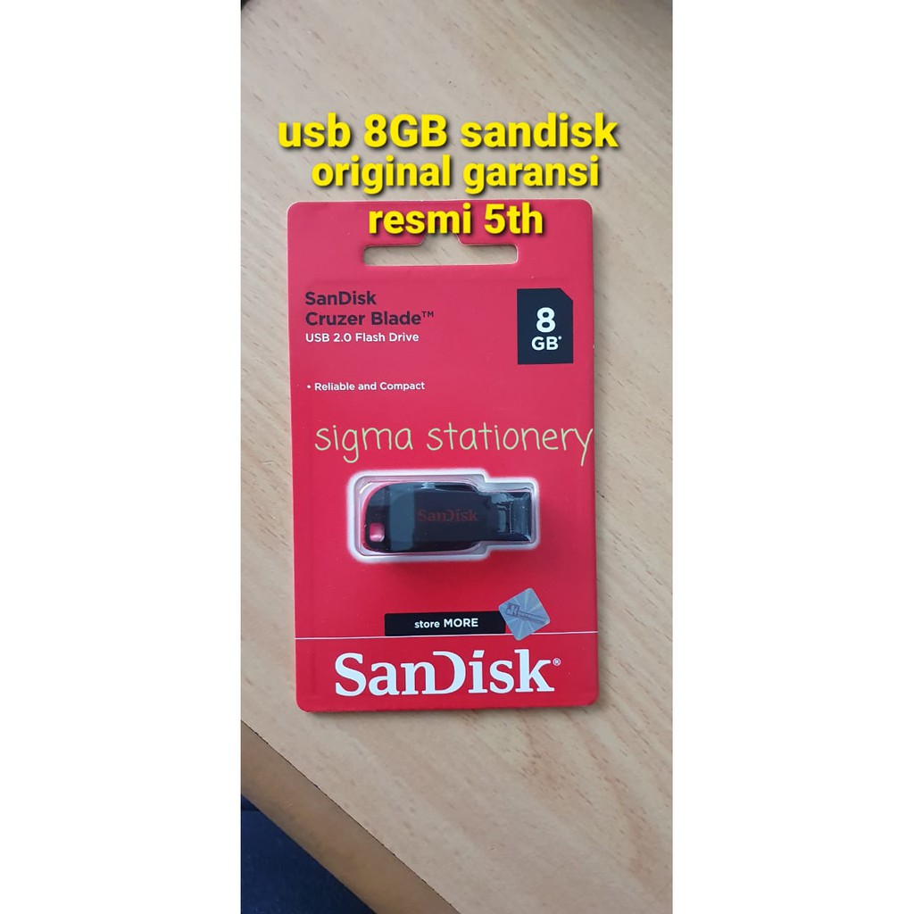 Jual Flashdisk 8GB / USB Flash 8GB / Sandisk 8GB | Shopee Indonesia