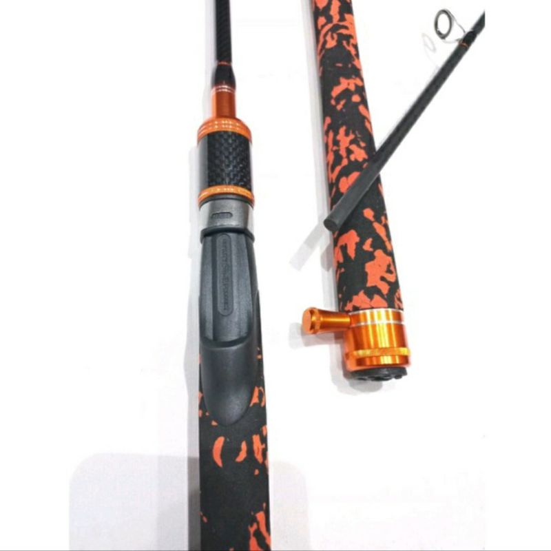Jual Fishing Rod Joran Spinning ELITO IZANAMI ATTACK Solid Carbon 165 ...