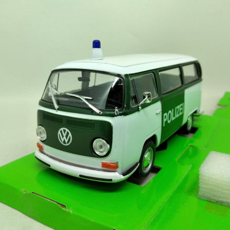 Rare-Automobilia - NEX Volkswagen Bus T2 Polizei 1972 Metallmodell in Originalbox