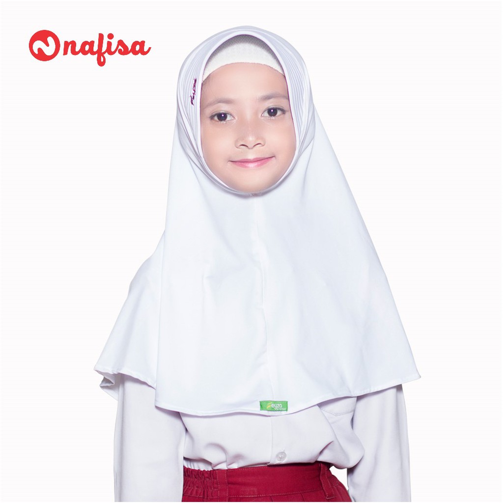 Jual Nafisa Fairuz - Jilbab Sekolah Anak SD | Shopee Indonesia