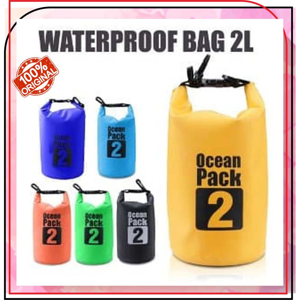 Jual Waterproof Bag 2 Liter Ocean Pack Dry Bag 2 L Drybag Waterproof 2 Liter Dry Bag 2