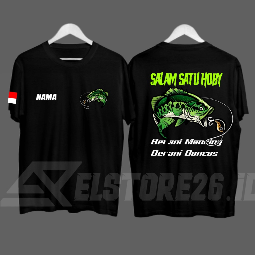 Jual Tshirt Fishing Premium Distrobisa Custom Namalogotulisan