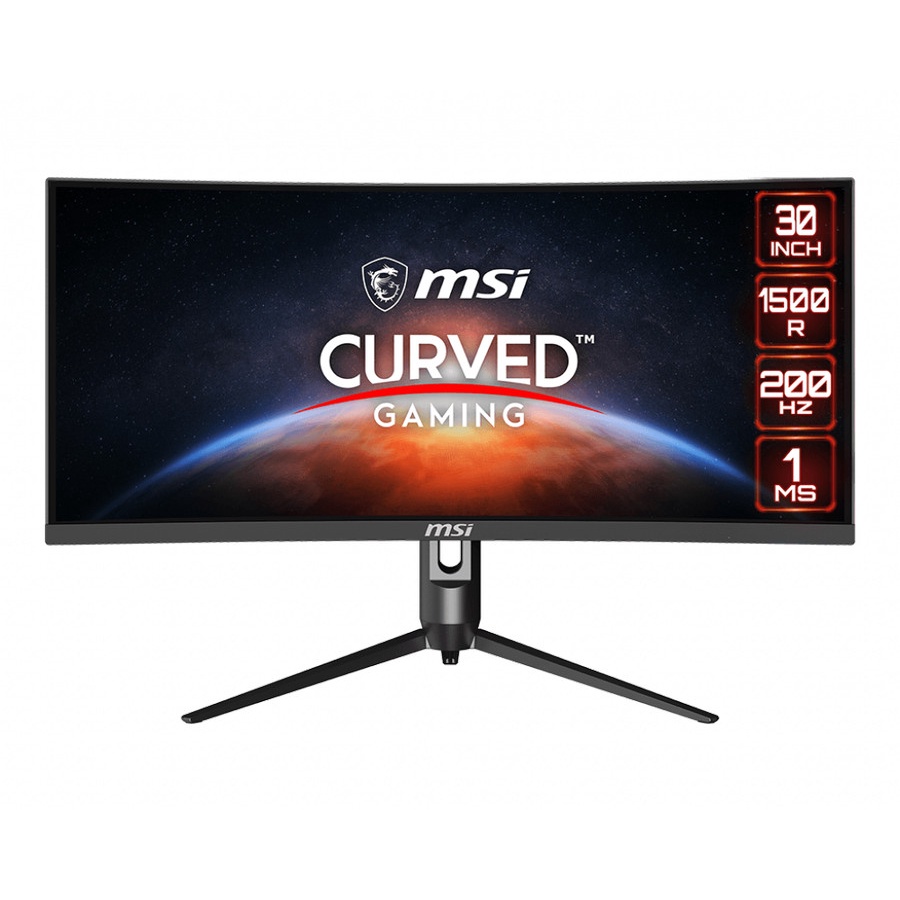 Jual MSI Optix MAG301CR2 30" Inch WFHD VA 200Hz 1ms AntiGlare Curved