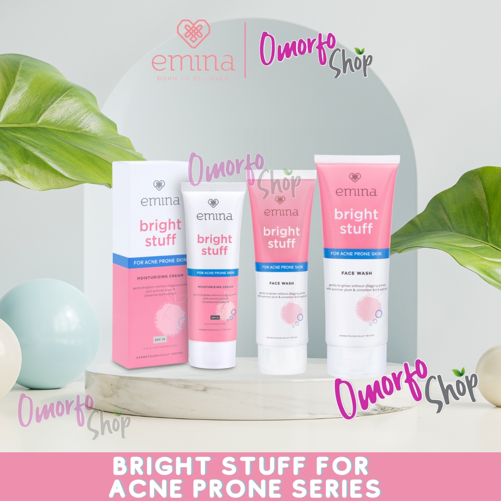 Jual Emina Bright Stuff for Acne Prone Series Acne Prone Skin