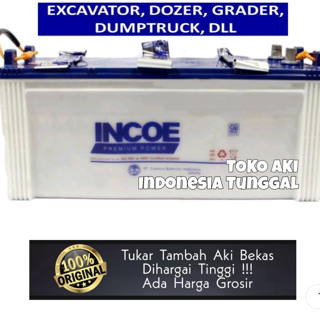 Jual AKI INCOE N150 GENSET BUS TRACTORS EXCAVATOR DOZER GRADER DUMP