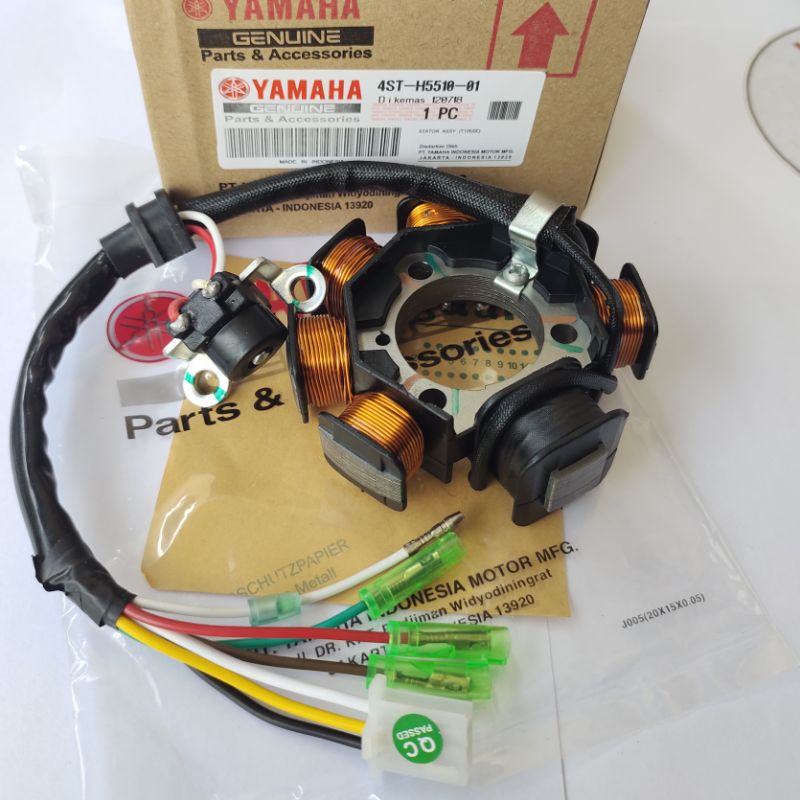 Jual 4ST-H5510-01 STATOR ASSY Spool Assy komplit Crypton Vega R lama ...