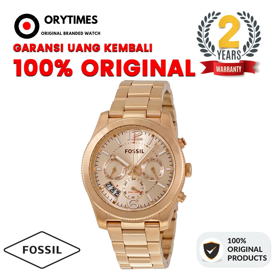 Jual FOSSIL ES3885 ROSEGOLD ORIGINAL JAM TANGAN WANITA FOSSIL