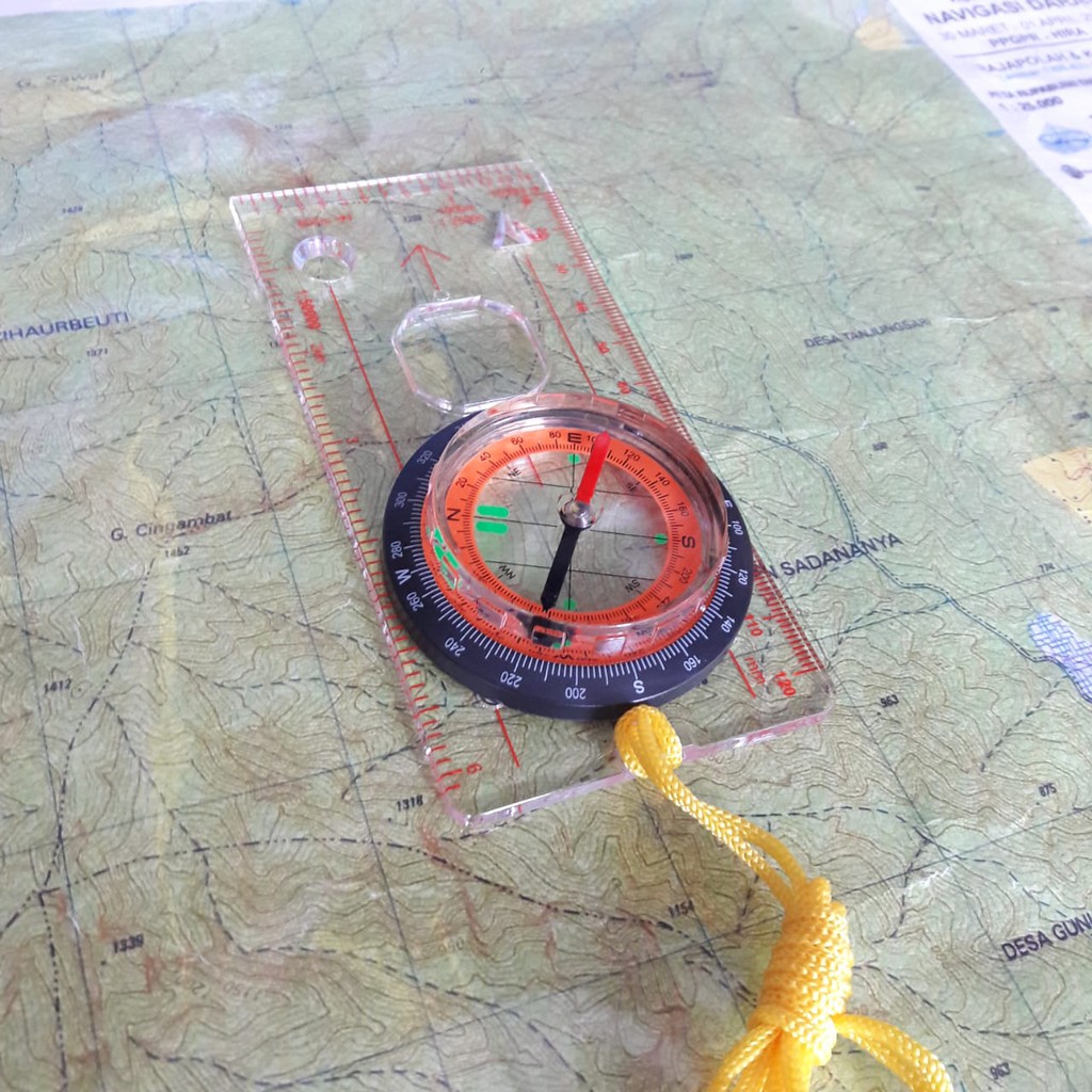 Jual KOMPAS ORIENTING/LIQUIDFILLED COMPASS BY.Rainforest-id | Shopee ...