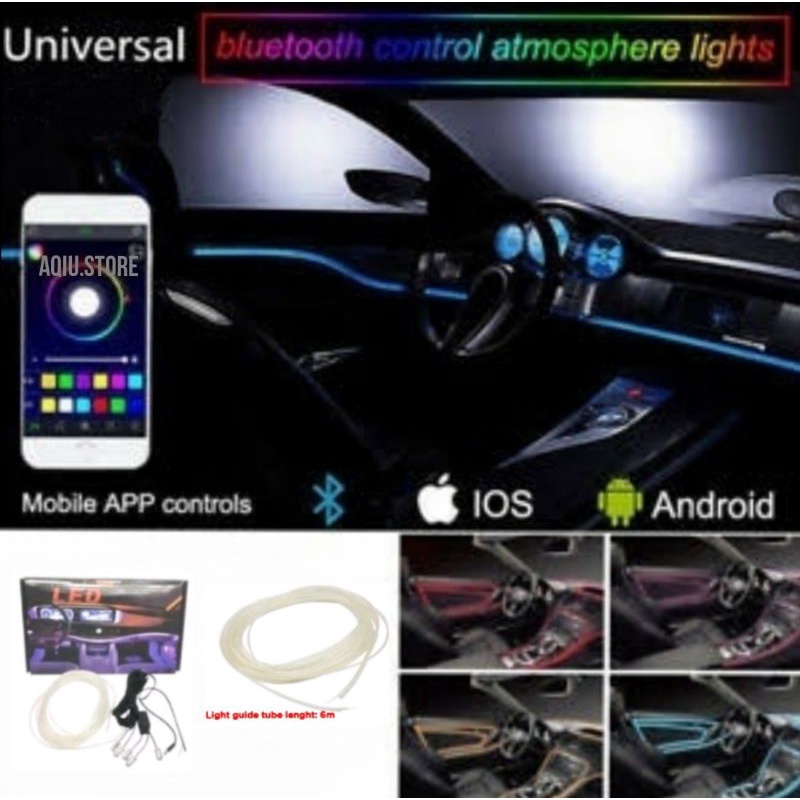 Jual LAMPU INTERIOR RGB APPS LED AMBIENT LIGHT LASER OPTIK | Shopee