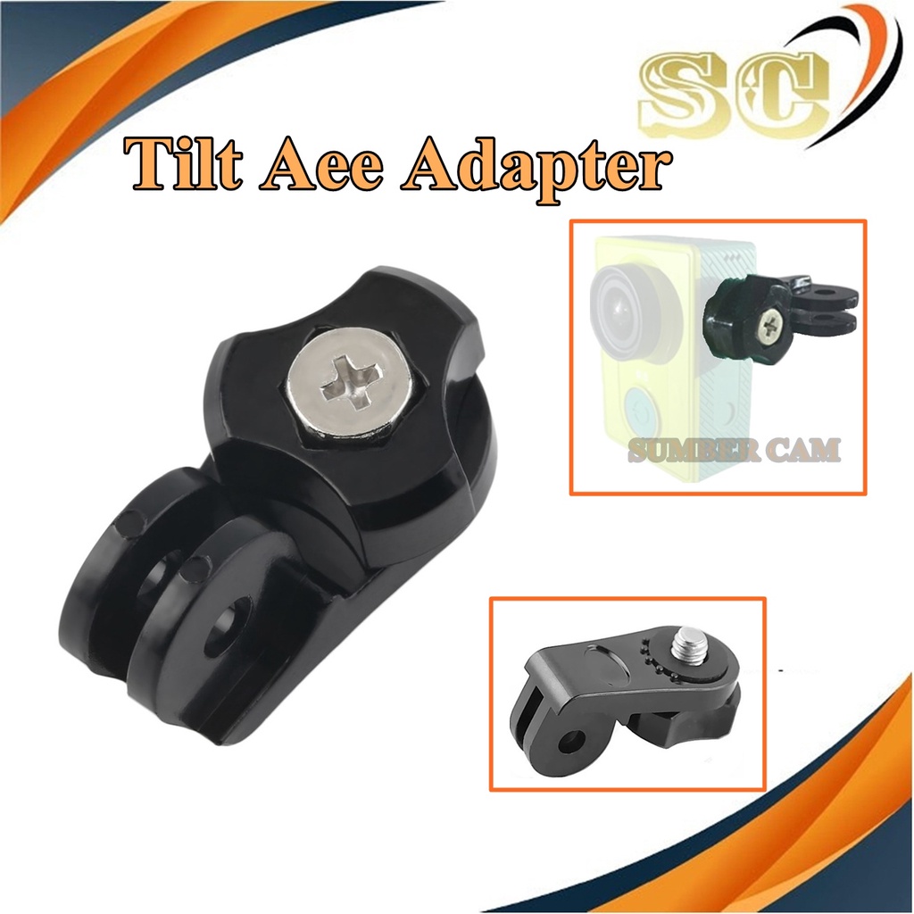 Jual Tilt AEE Adapter Mount For Action Cam | Shopee Indonesia