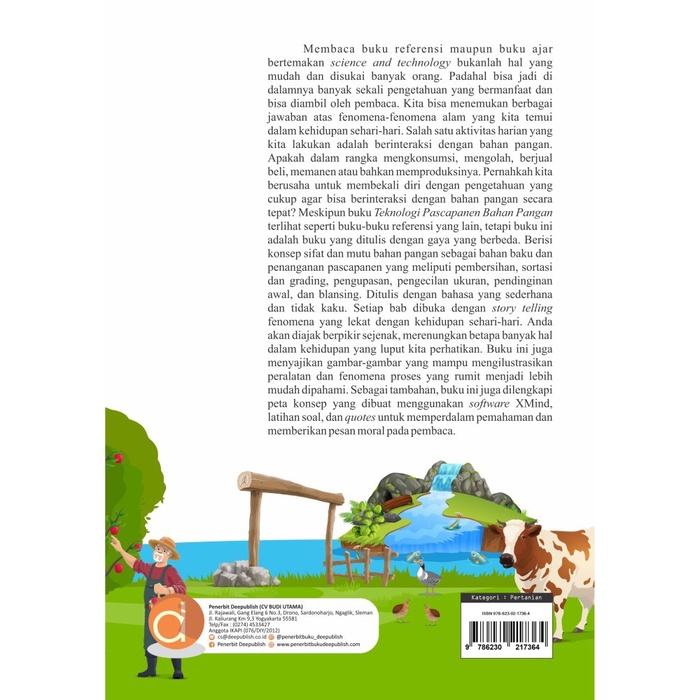Jual Buku Teknologi : Buku Teknologi Pascapanen Bahan Pangan - BW ...