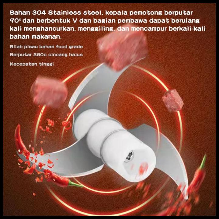 Jual Han River Little Yellow Duck Blender Food Chopper/Food Processor