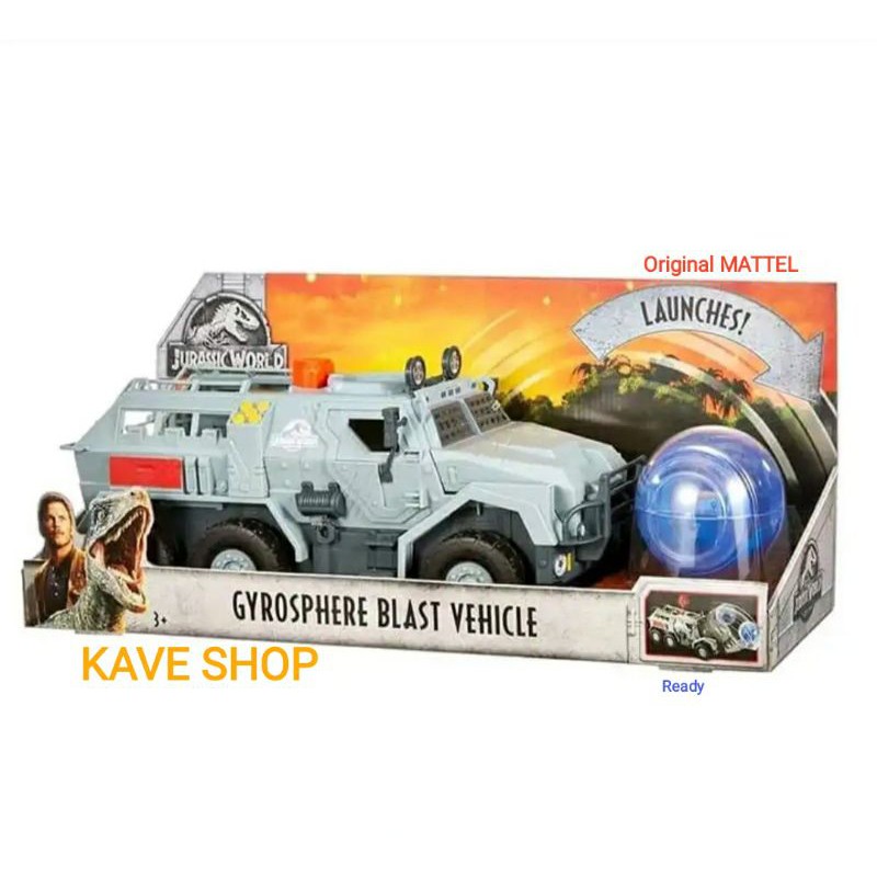 Jurassic World - Mattel - Gyrosphère - Véhicule Radiocommandé