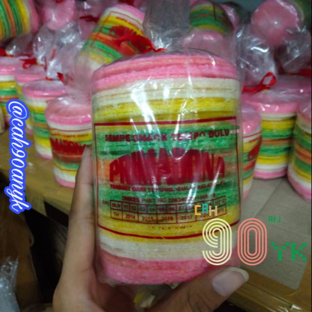 Jual SEMPE JADUL Warna Warni. Jajanan Djadoel Sempe pipih bulat. MURAH