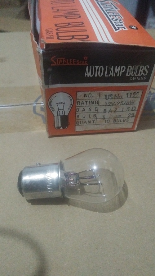 Jual Lampu Bohlam Stop Rem 12V Kaki 2 P21/5W Miring Stanlee Star 1122 ...