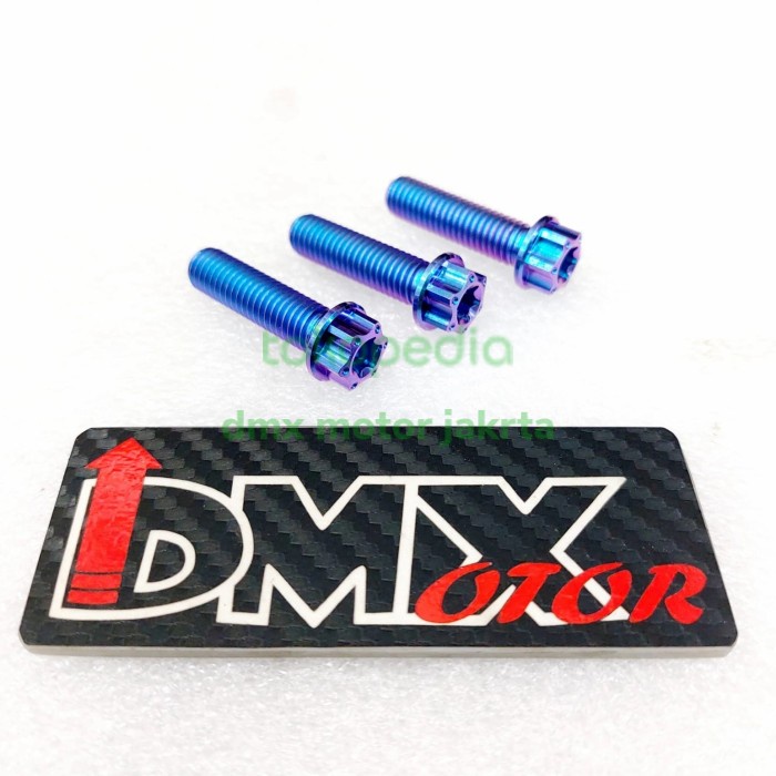 Moto-Master Kettenradschrauben - 6er Set M8x30 Für Kawasaki, Honda, Yamaha, Suzuki