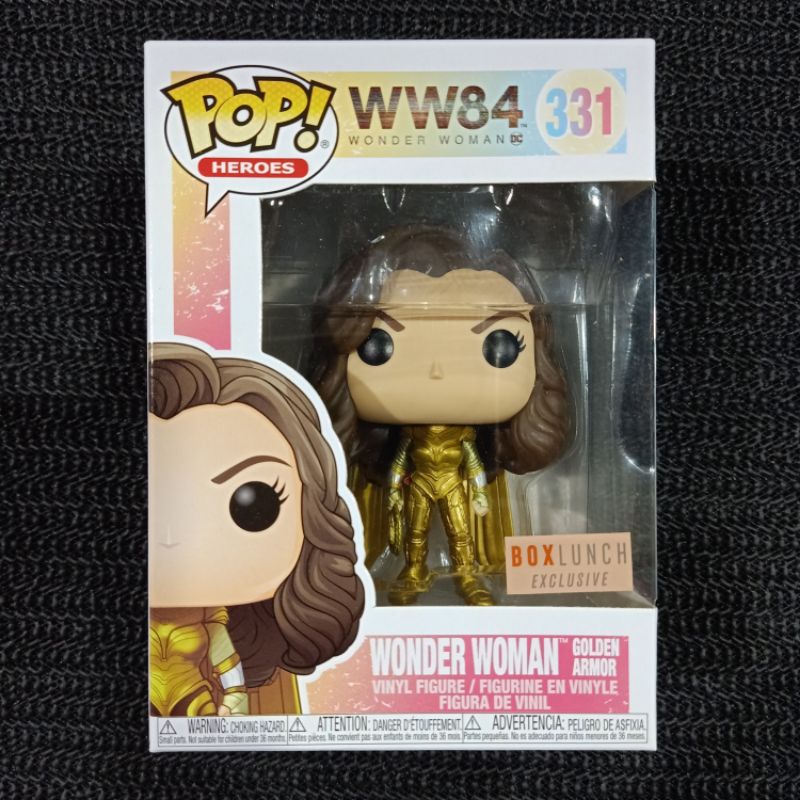 Jual Funko Pop Ww84 Wonder Woman Dc Wonder Woman Golden Armor