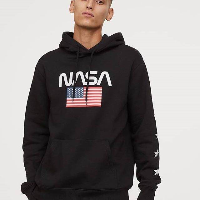 H&m nasa hoodie astronaut sale