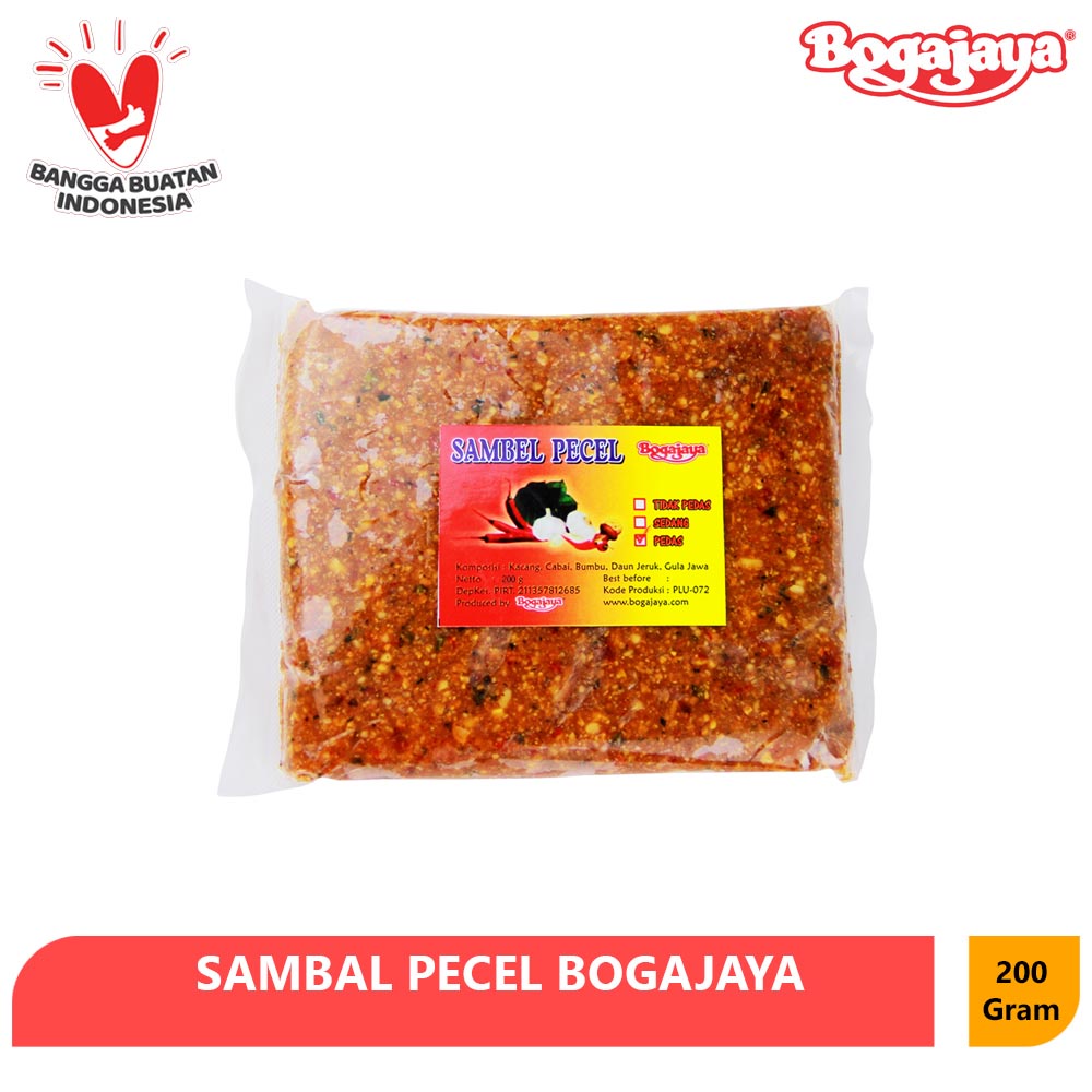 Jual SAMBAL PECEL BOGAJAYA 200 GRAM OLEH-OLEH SURABAYA / SAMBAL PECEL ...