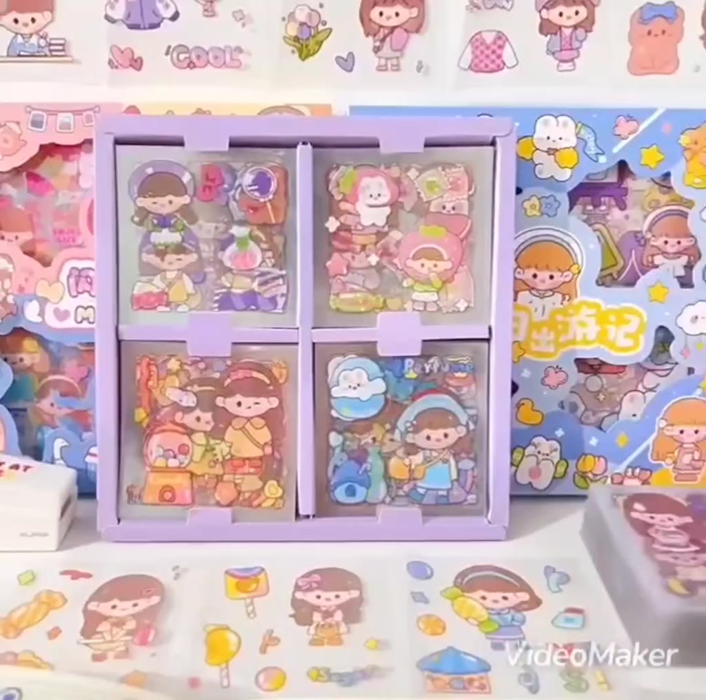 Jual Sticker 100 Lembar MOMO HOLOGRAM/GLITTER | STICKER LUCU VIRAL ...