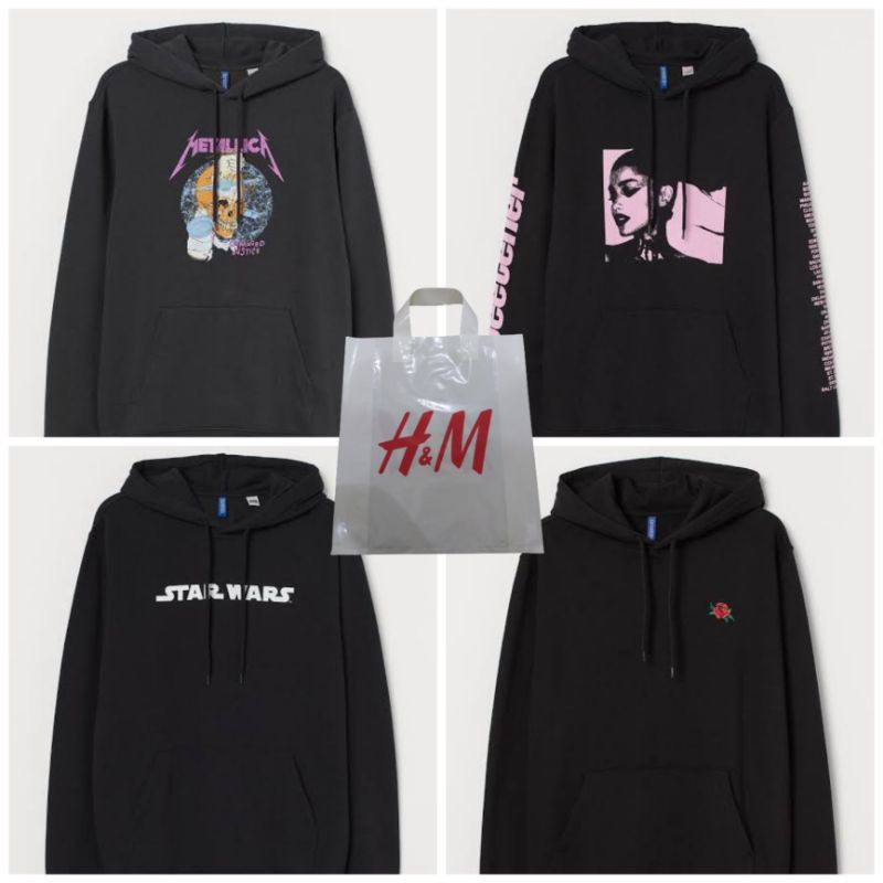 Hoodie shop h&m shopee