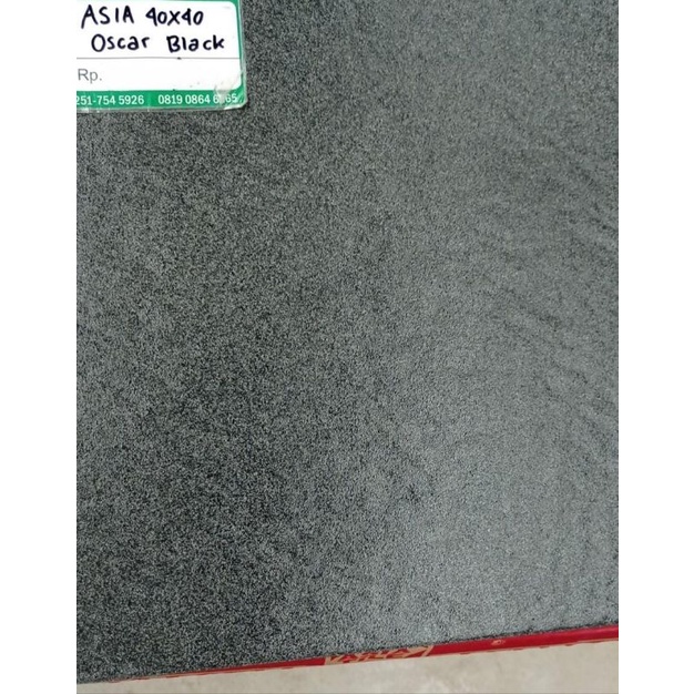 Jual Keramik Lantai 40x40 Asia Oscar Black Kw1 Keramik Kasar