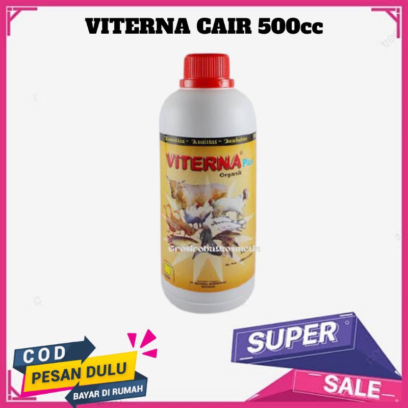 Jual Viterna Vitamin Ternak Viterna Nasa Cc Viterna Nasa Vitamin Ternak Isi Cc