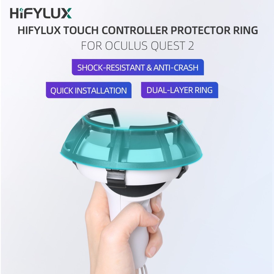 Jual Hifylux 1 Pair Integrated Protector Ring Anti-shock for Oculus ...