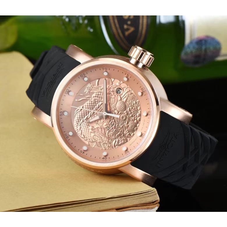 Jual Jam Tangan Invicta Yakuza Dragon Automatic Shopee Indonesia