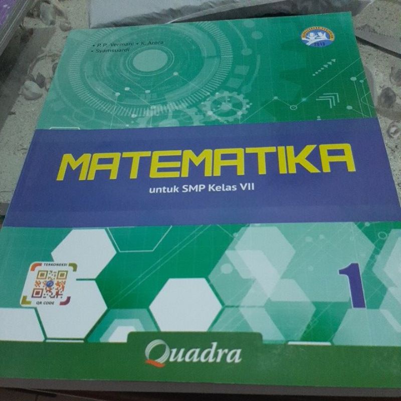 Jual Buku Bekas ORI : Matematika SMP Kelas 7 Quadra | Shopee Indonesia