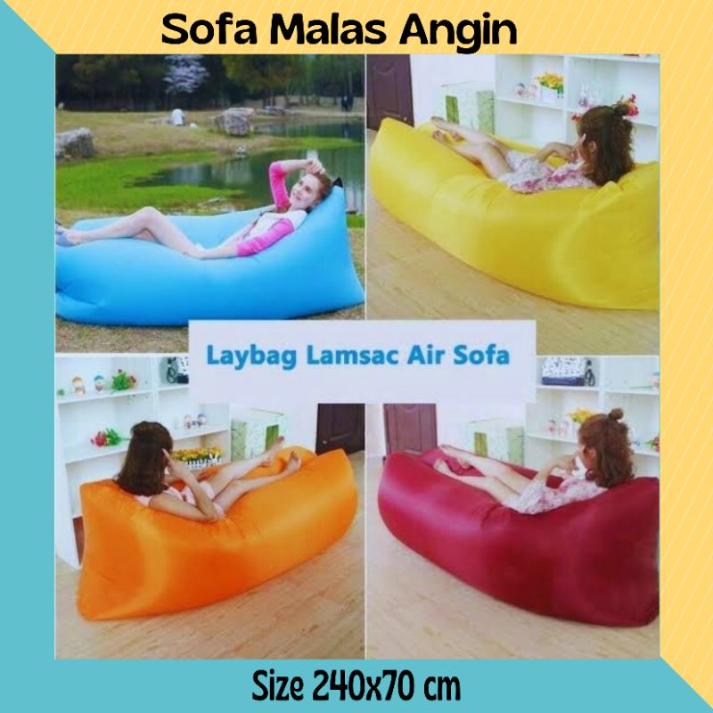 Jual Lazy Bed Sofa Malas Sofa Bed Kursi Amgin Kursi Lipat Camping ...