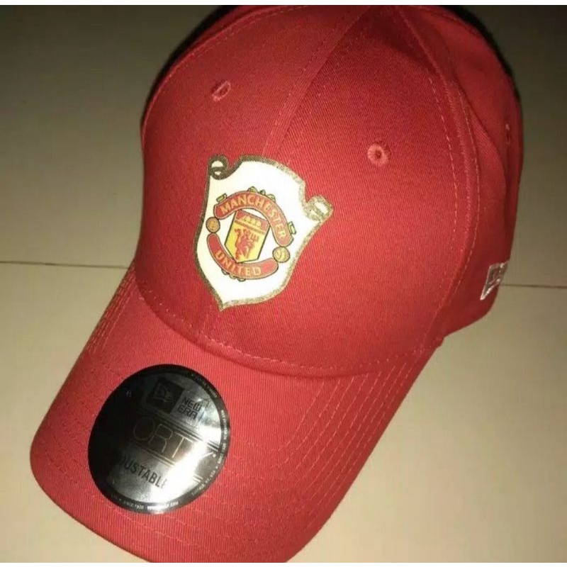 Jual Topi New Era Manchester United Original The Treble | Shopee Indonesia