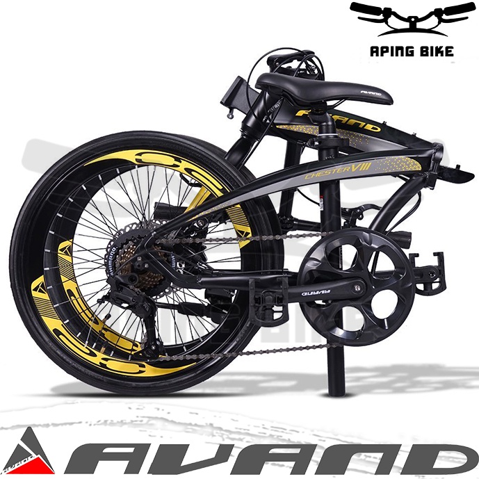 Jual Sepeda Avand Chester VIII 20 Sepeda Lipat Dewasa Folding Bike 20 ...