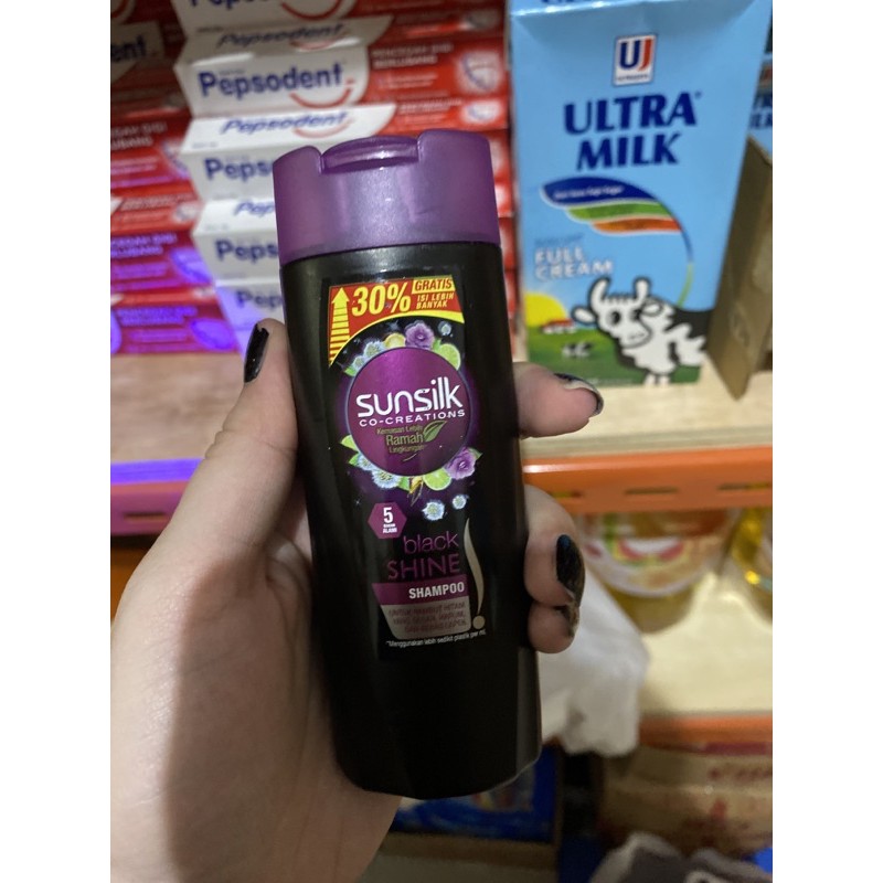 Jual SUNSILK SHAMPOO BLACK SHINE dan kuning UKURAN 170ML dan 70ml ...