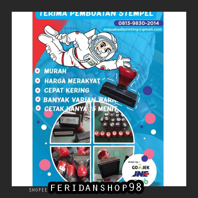 Jual Bt272 Promo Stempel Murah Best Otomatis Flash Warna 15 Menit L