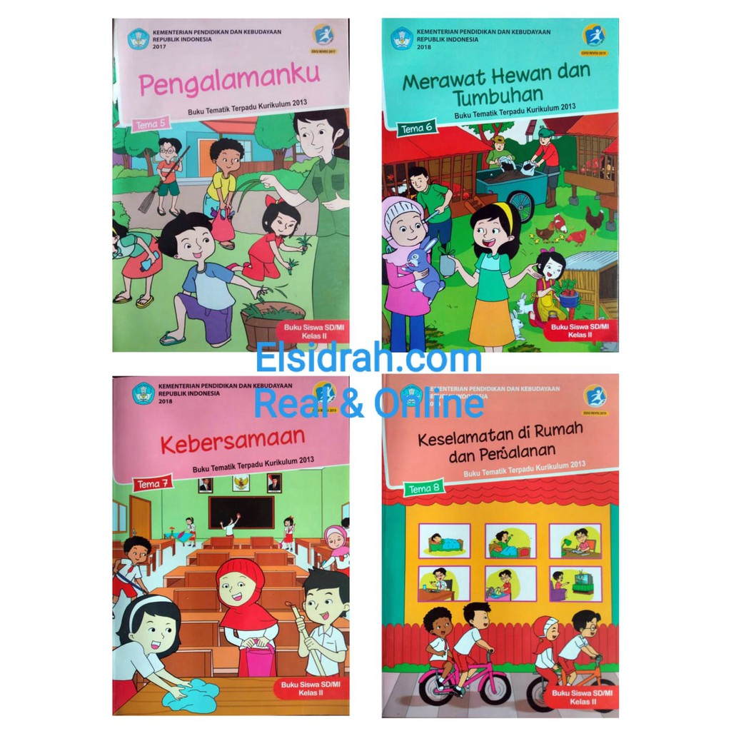 Jual Buku Tematik Semester 2 Kelas 2 SD | Shopee Indonesia