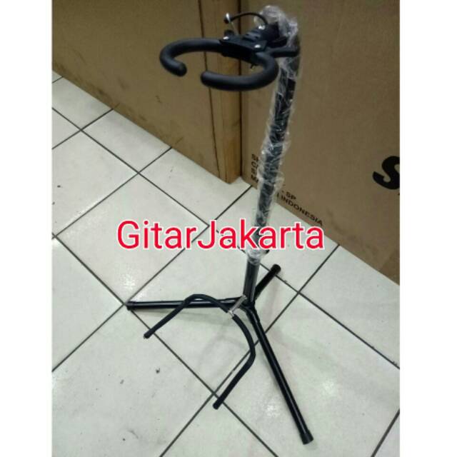 Jual Stand Gitar Bass Ukulele Biola Tipe Single Bahan Stainless Steel ...