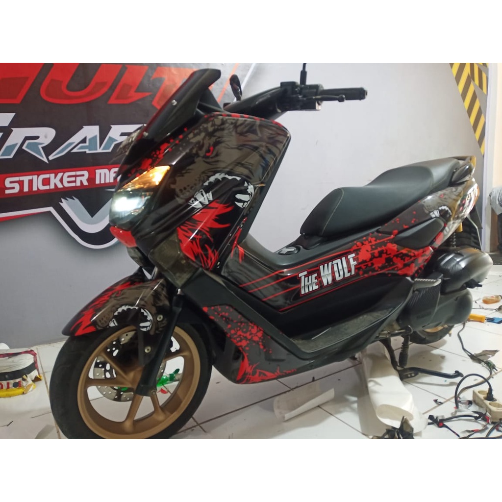 Jual Stiker Nmax Old LAma Decal N-max Sticker N Max Yamaha costum