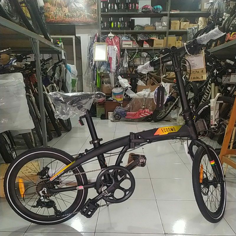 Jual Sepeda Lipat 20 Element Ecosmo Reggae FOLDING BIKE + GARANSI RESMI