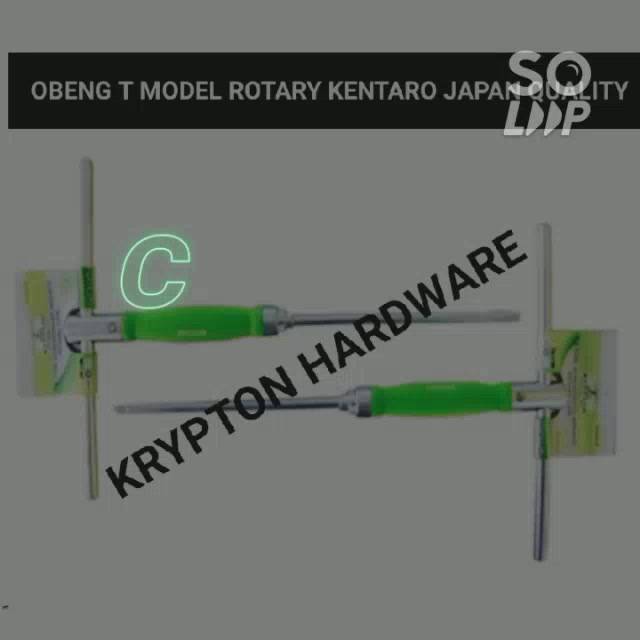 Jual OBENG T MODEL ROTARY KENTARO JAPAN QUALITY | Shopee Indonesia