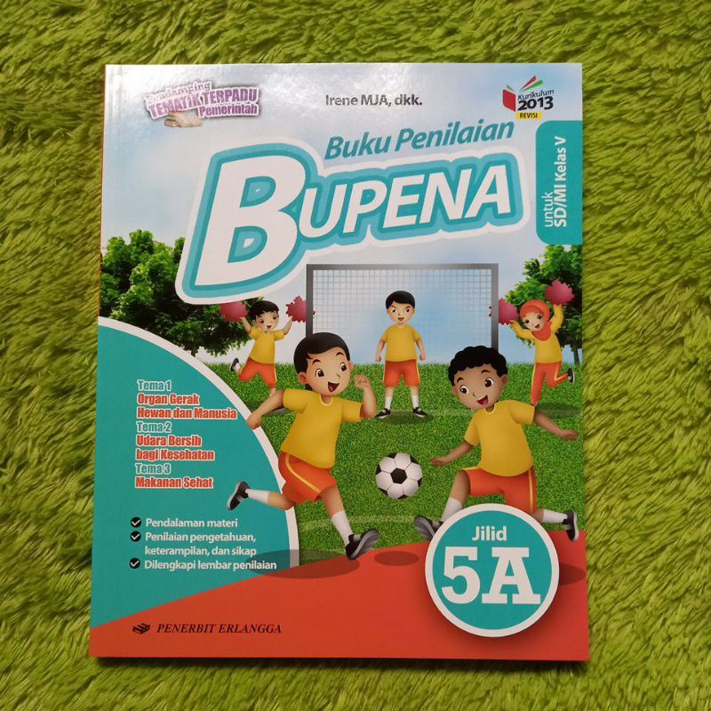 Jual ORIGINAL BUKU PENILAIAN BUPENA TEMATIK TERPADU KELAS JILID 2A 2B ...