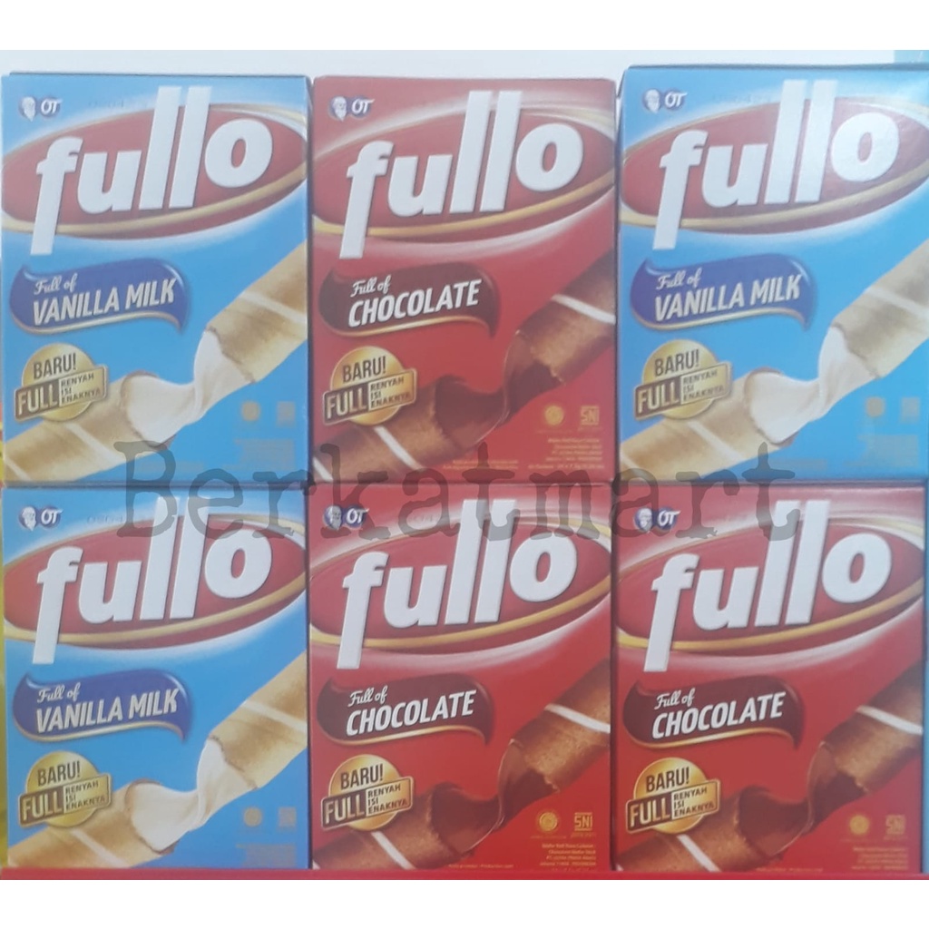 Jual FULLO Pack PEDE - Wafer Roll - isi 24 pcs - VANILLA MILK | Shopee ...