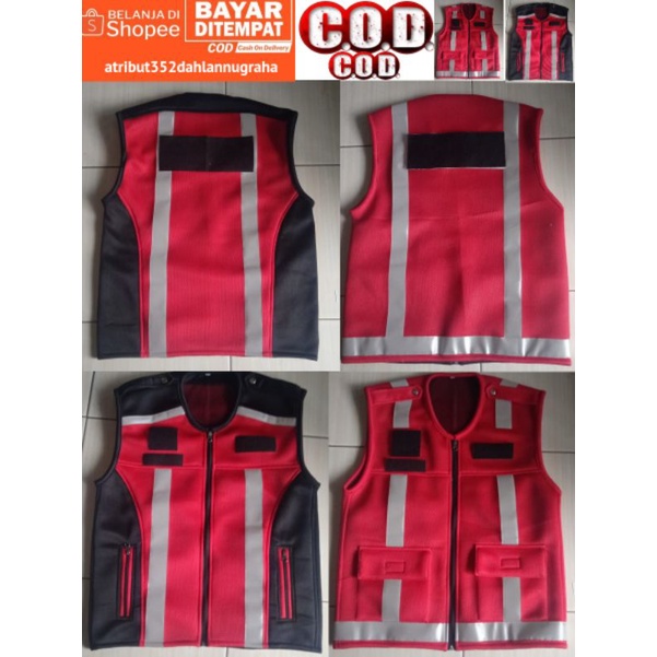 Jual Rompi Touring Rompi Safety Rompi Kerja Rompi Serbaguna | Shopee ...