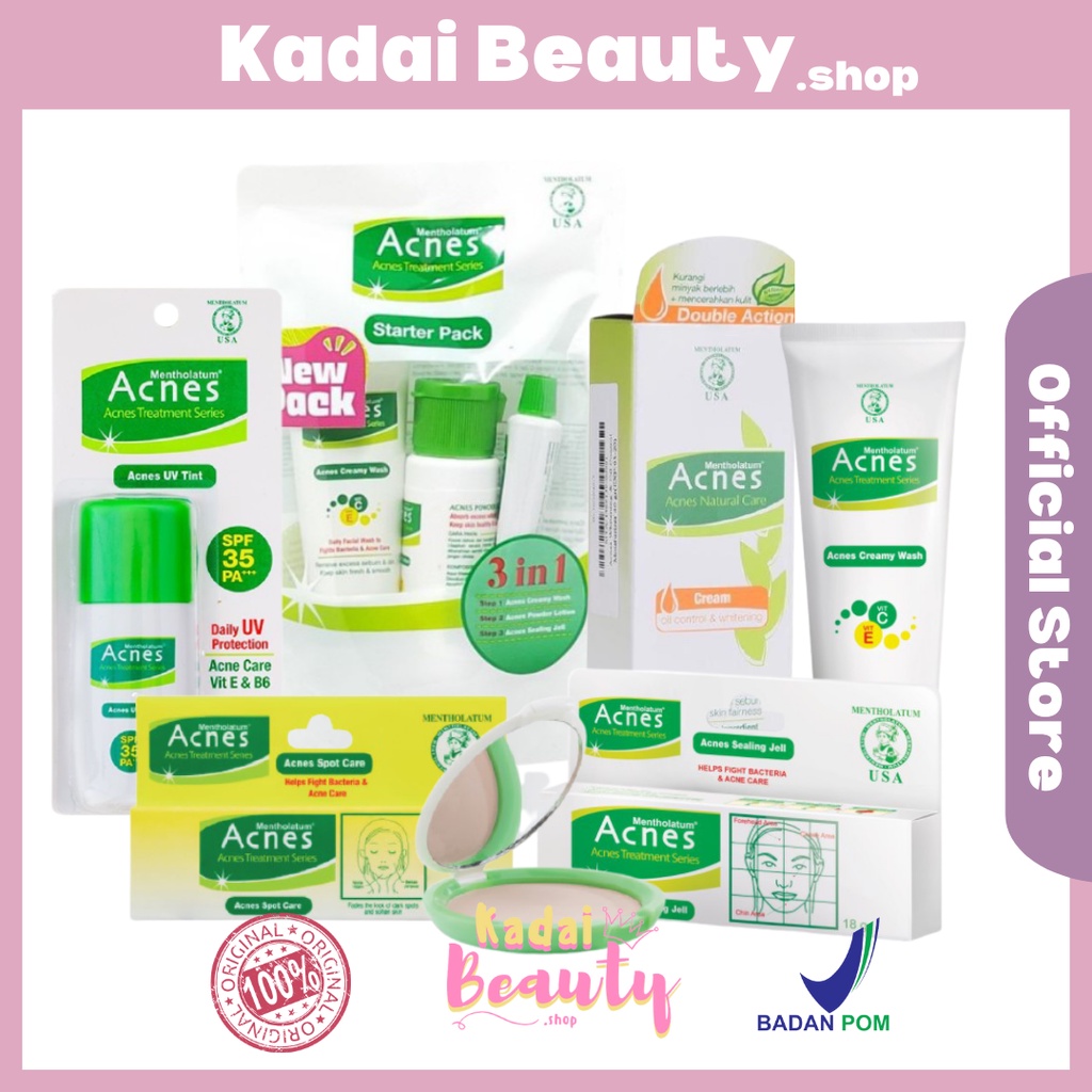 Jual Acnes Natural Care Acne Treatment Series All Product Acnes Shopee Indonesia
